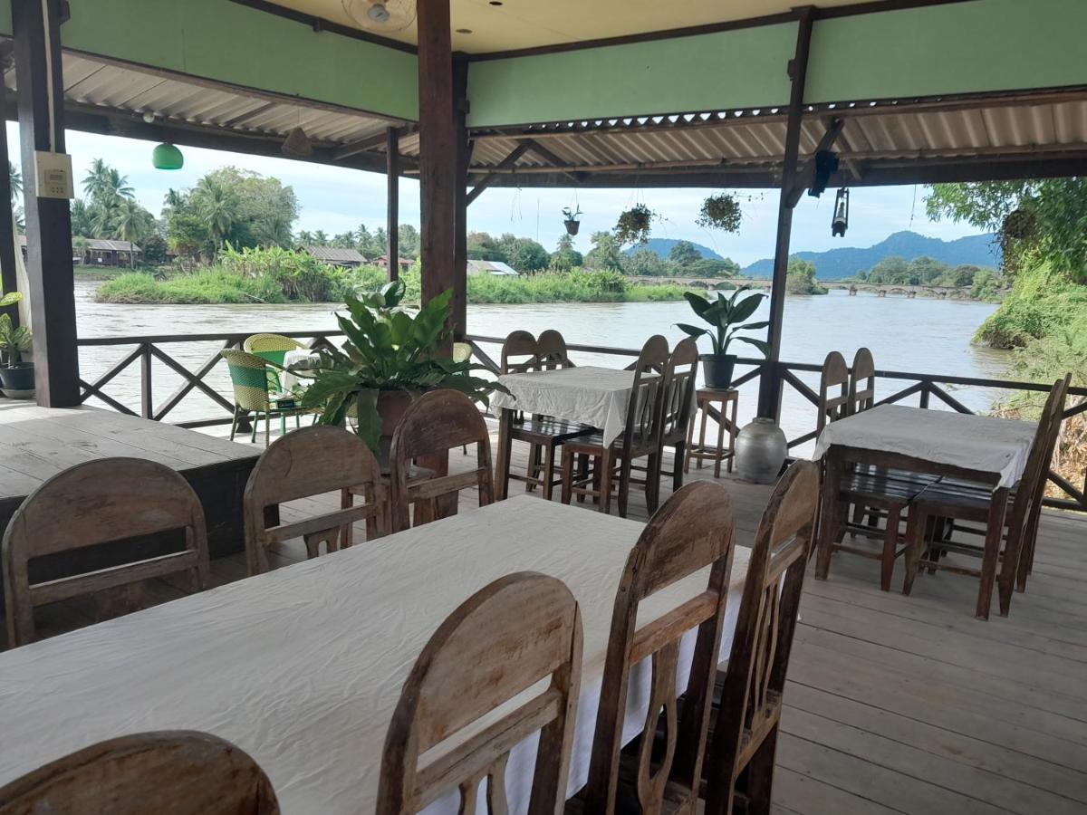 Rivergarden Guesthouse And Restaurant Ban Dondét Exterior foto